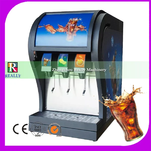 CE Certified 1/3 HP beverage dispenser machine glass drink dispenser plastic drink dispenserin