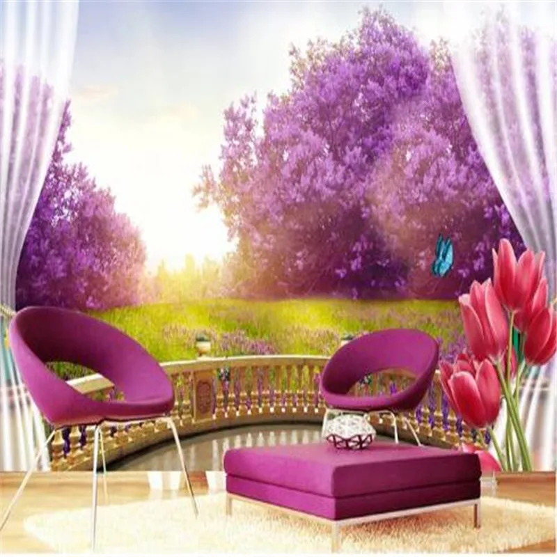 Building Hardware 3d Self Adhesive Balcony Lavender