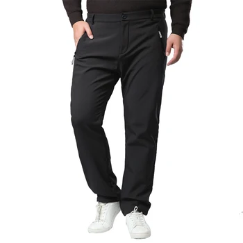 

Mens Winter Pant Thick Warm Cargo Pants Casual Outwear Pockets Trousers Plus Size 8XL 7XL Fashion Loose Baggy Pant for Worker