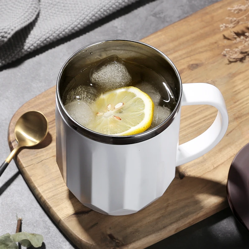 400ml stainless steel tea cup with handle office cup for tea with cover milk cup business tumbler (2)