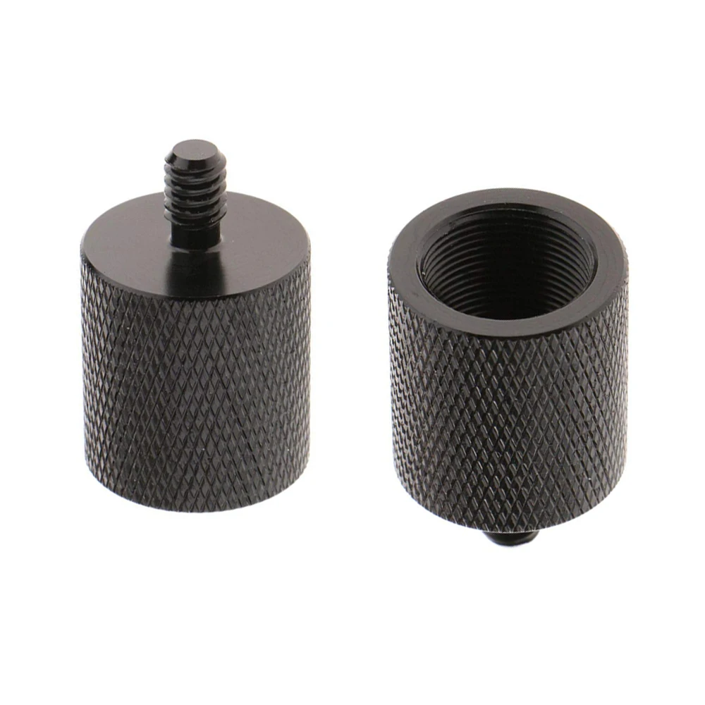 

Aluminum Alloy 5/8 to 1/4 Adapter Screws for Mic Stand Microphone Holder Tripod Flash Light Bracket Hot Shoe