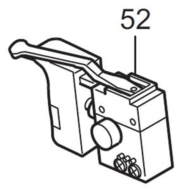 Коммутатор 650524-2 заменить для Makita DP4011 HP2051F HP2051 HP2051X4 HP2050F HP2050