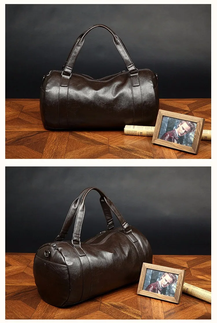 Новая стильная мужская сумка для путешествий, кожаная повседневная мужская сумка, винтажная мужская сумка-мессенджер, спортивная сумка PT816
