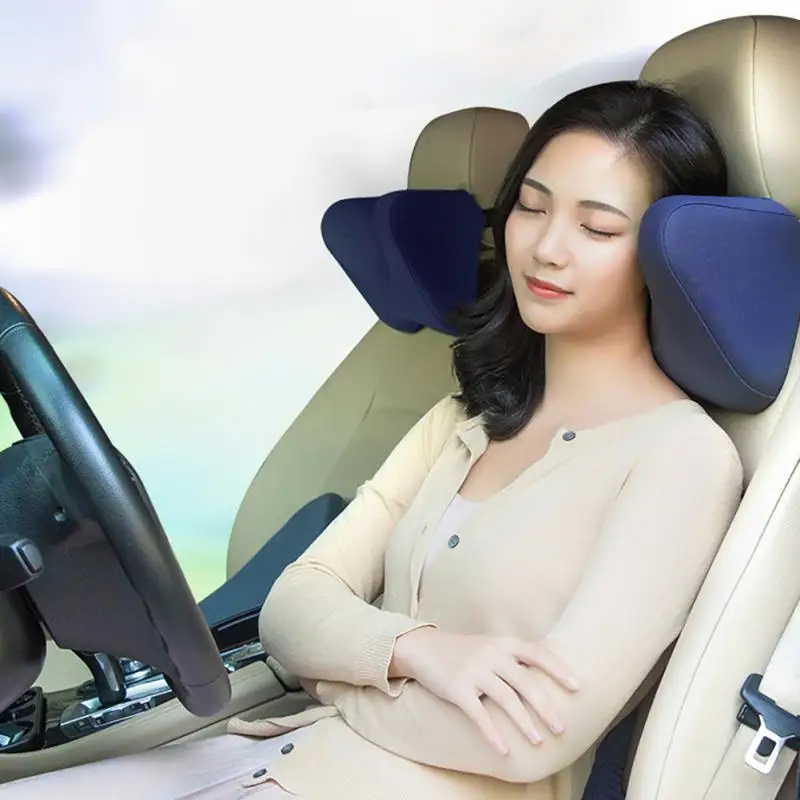 

Support Neck Pillow Travel Portable Cushion Comfortable Soft Car Seat Driving Fatigue Reduce Elastic Rest Memory Foam Sleep
