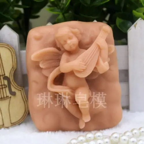 

Grainrain Soap Making Mould Silicone Craft Soap Mold Candle DIY Handmade Mold Cupid