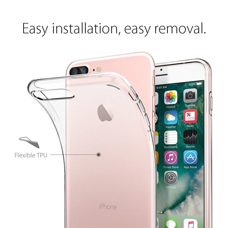 2019 мягкий прозрачный ультра тонкий чехол для телефона iPhone 11 PRO MAX XS Max XR X 8 7 5 6 6s Plus