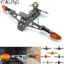 Держатель номерного знака Кронштейн Ho Tidy Tail для yamaha r3 ktm duke bmw r1200gs f800gs Kawasaki z750 z800