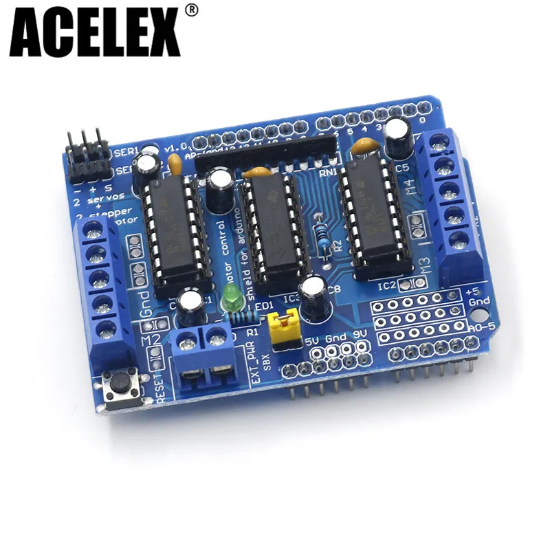 

L293D motor control shield motor drive expansion board FOR Arduino motor shield