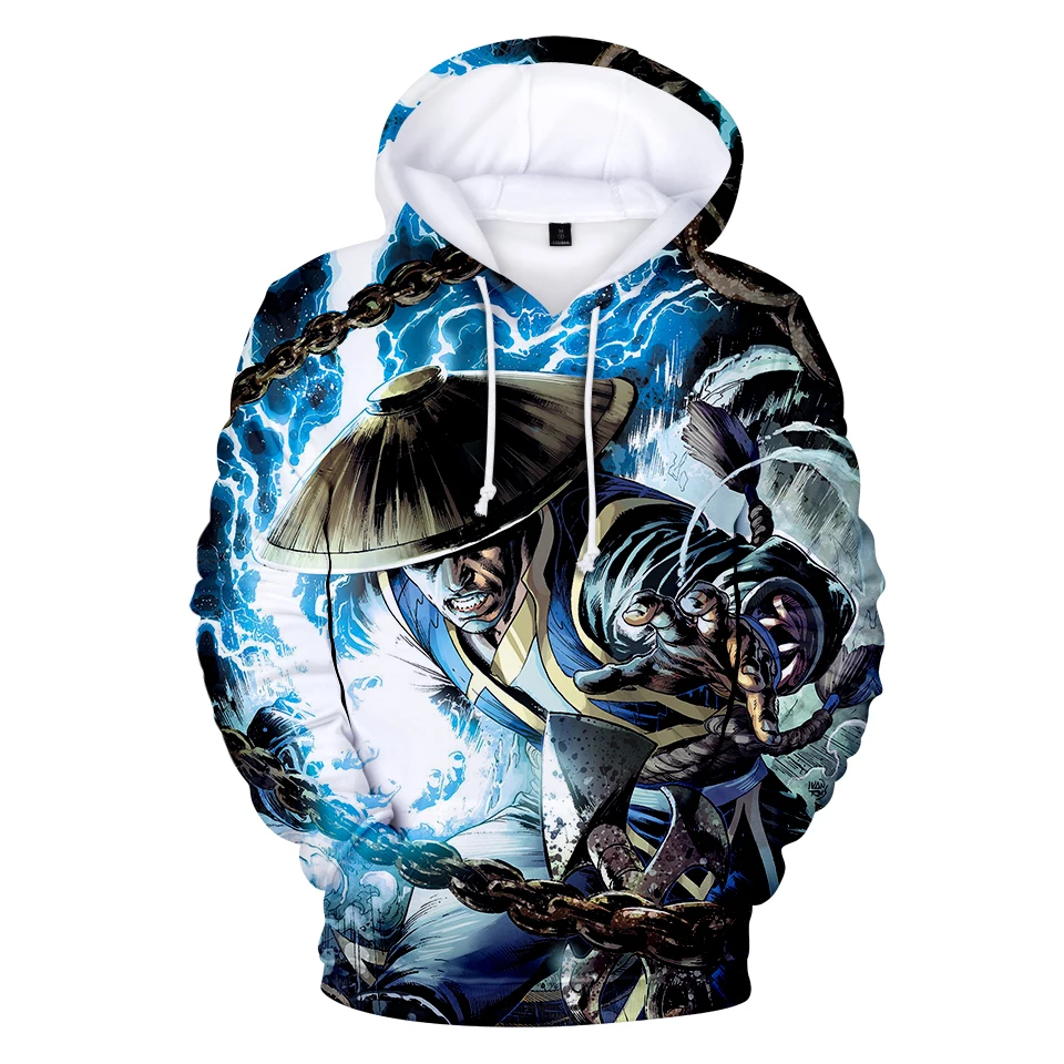  Mortal Kombat 11 Hoodies Kawaii 3D Print Sweatshirt Clothes 2019 Hot Sale Casual Newest Plus Size H