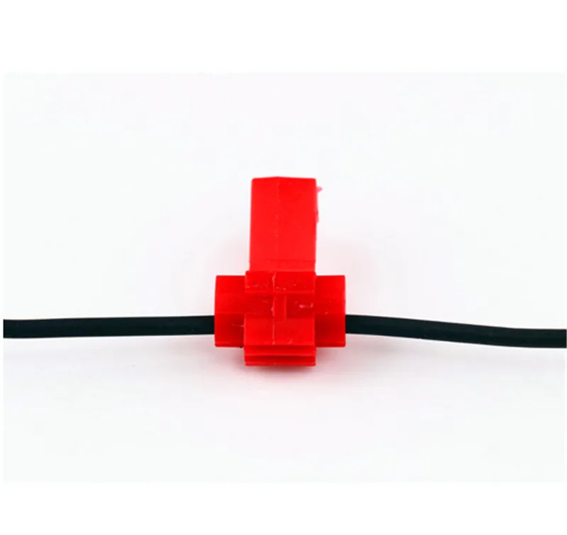 

100pcs Red Scotch Lock Quick Splice 18-22AWG Electrical Terminals Tap Scotchlock Assortment Wire Connectors