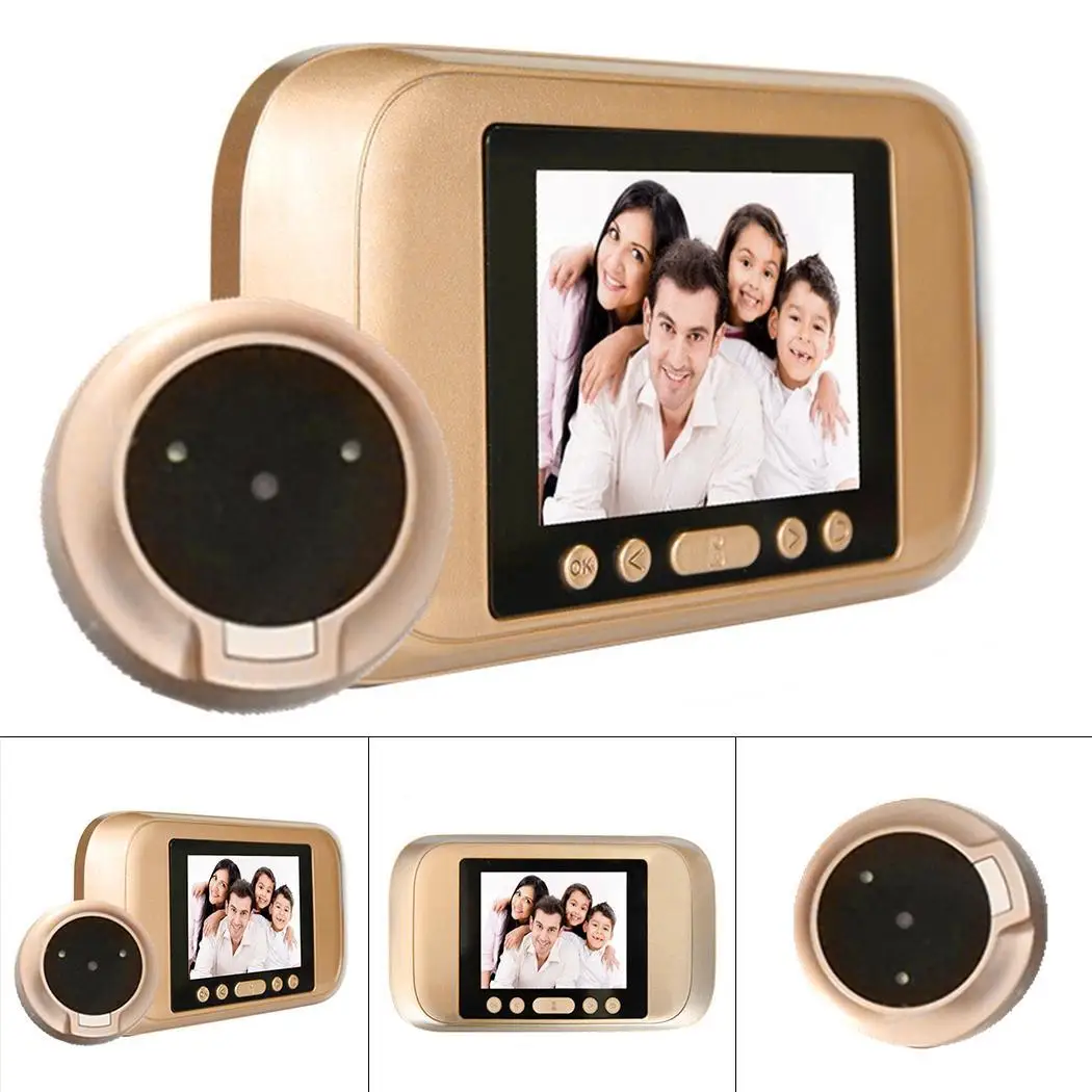 

HD Smart Home 3.5 Inch Visual Monitoring Electronic JPG/AVI User Manual 90Degree Doorbell Maximum Support 32G