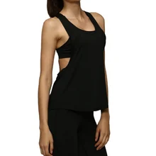 Летние сексуальные женские топы быстросохнущие рубашки для йоги свободные фитнес-спорт безрукавная майка сорочка для бега тренировок велоспорта