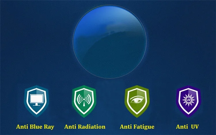 ELECCION 1,56 1,61 1,67 1,74 анти синий светильник очки по рецепту линзы CR-39 близорукость дальнозоркость Пресбиопия оптика асферические линзы