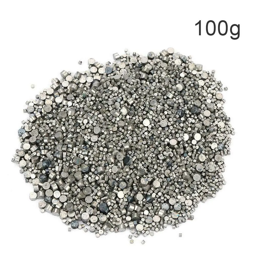 Metal Small Lumps Sample For Production Lab Chemicals Kit Selenium Molybdenum Tin Indium Magnesium Granule Magnesium Block Zine - Цвет: Molybdenum