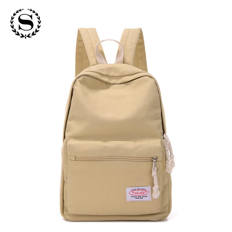 

Scione Top Quality Women Canvas Backpack Female School Teenage Girls Rucksacks Fashion Daily Travel Mochila Leisure Gray Bags