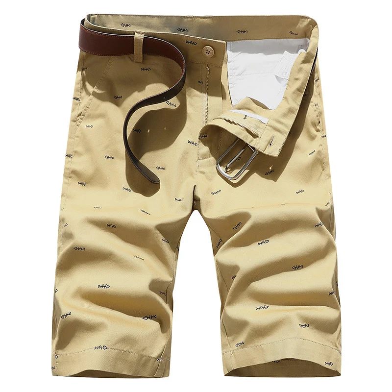 DIMUSI мужские камуфляжные шорты Карго, летние мужские модные хлопковые пляжные шорты в стиле милитари, мужские шорты для бега, Мужская брендовая одежда 40