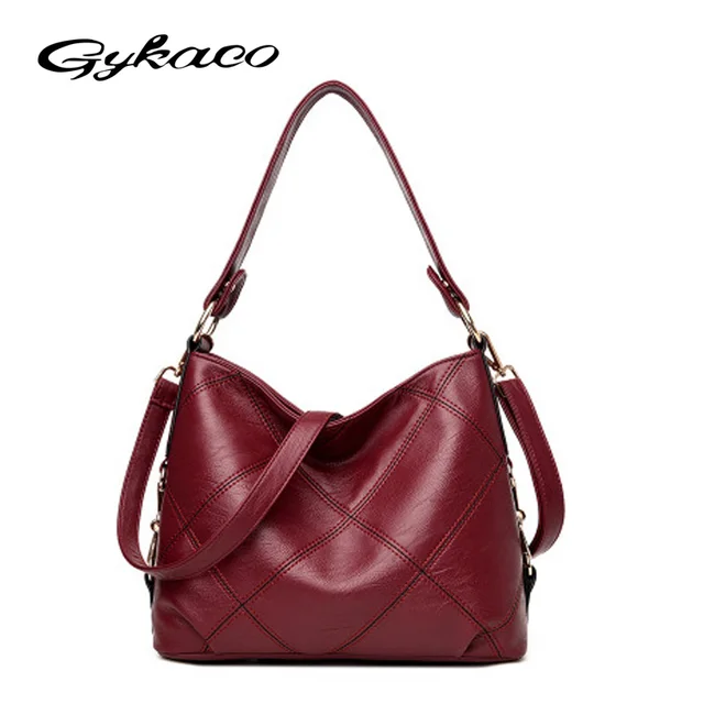 Gykaeo Brand Las Hobos Handbag 2017 New Winter Mother Tote Bags Gykaeo Brand Las Hobos Handbag 2017 New Winter Mother Tote Bags Leather Fashion Designer Handbags High