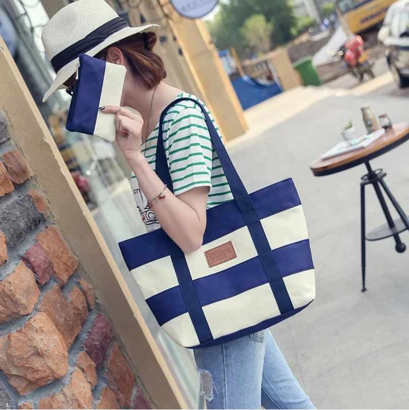 Women Canvas Beach Bags Fashion Large Handbags Female Shoulder Bag Ladies Shopping Messenger Tote Handbag Designer Bolsa SS0337 (21)