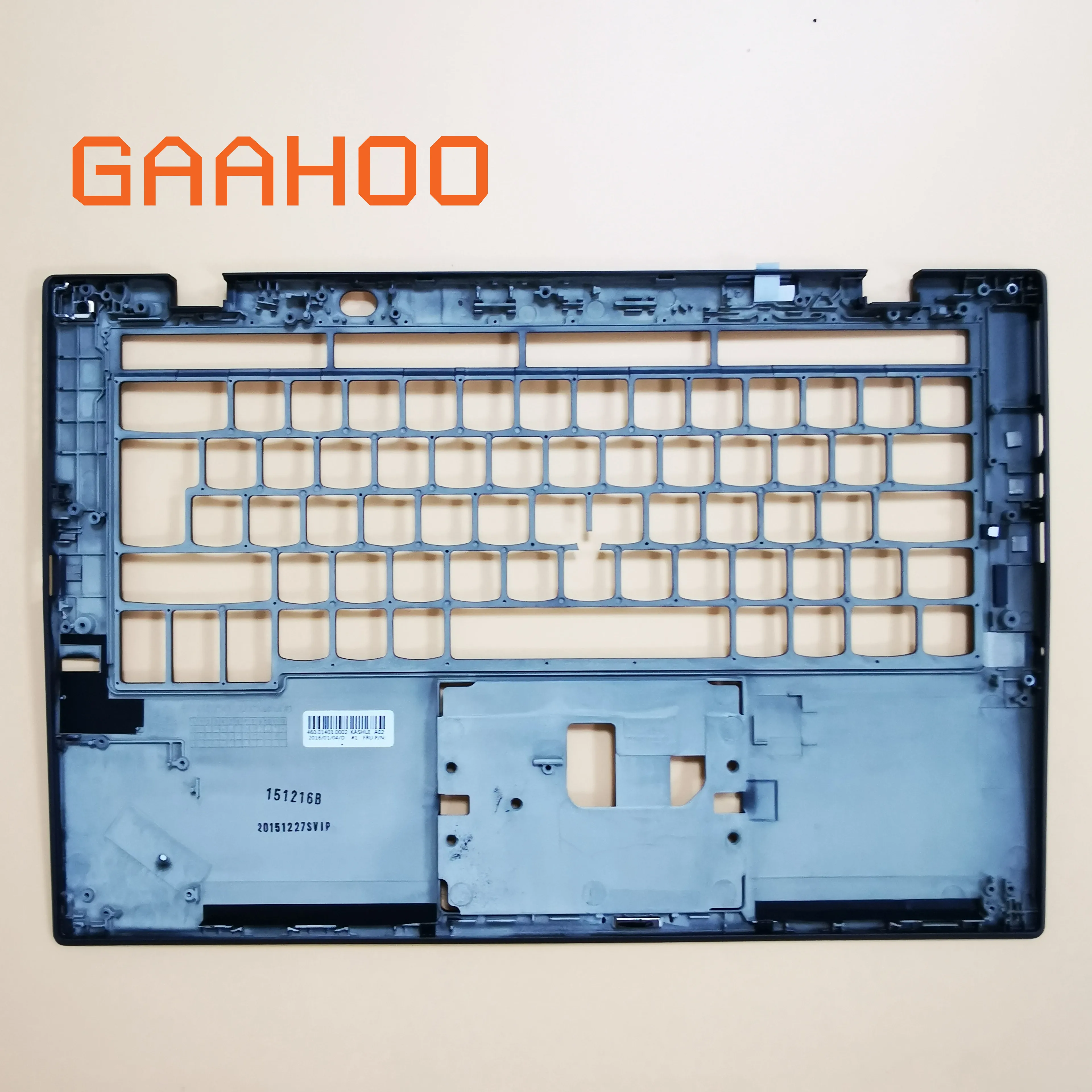 Для Lenovo ThinkPad X1 Carbon 3rd 2015 Подставка для рук верхний корпус клавиатура ободок/w FP hole UK