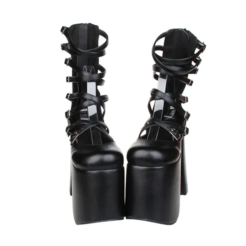 Princess sweet punk shoes Anime shoes lolita and punk queen shoes Super heel round head shoes with Zipper black women pu7015 цена Princess sweet punk shoes Anime shoes lolita and punk queen shoes Super heel round head shoes with Zipper black women pu7015 цены онлайн