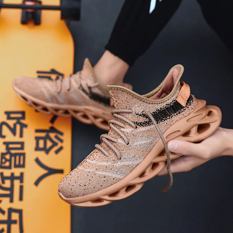 

New Running Man Shoes Summer 2019 Men Sport Shoes Soft Sole Ultra Boost Knit Breathable Women Sneakers Zapatillas Walking Hombre