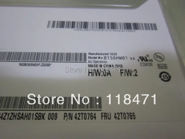 B156HW01 V4 15 6 дюймов TFT LCD Панель для AUO один год гарантии|b156hw01 v4|auo b156hw01 v4 |