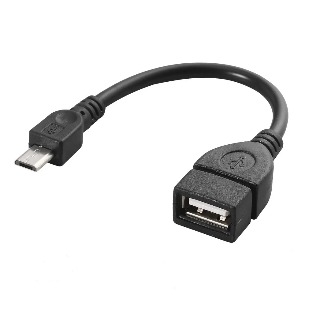 USB мама к Micro 5 контактный папа адаптер хост OTG кабель для передачи данных зарядный
