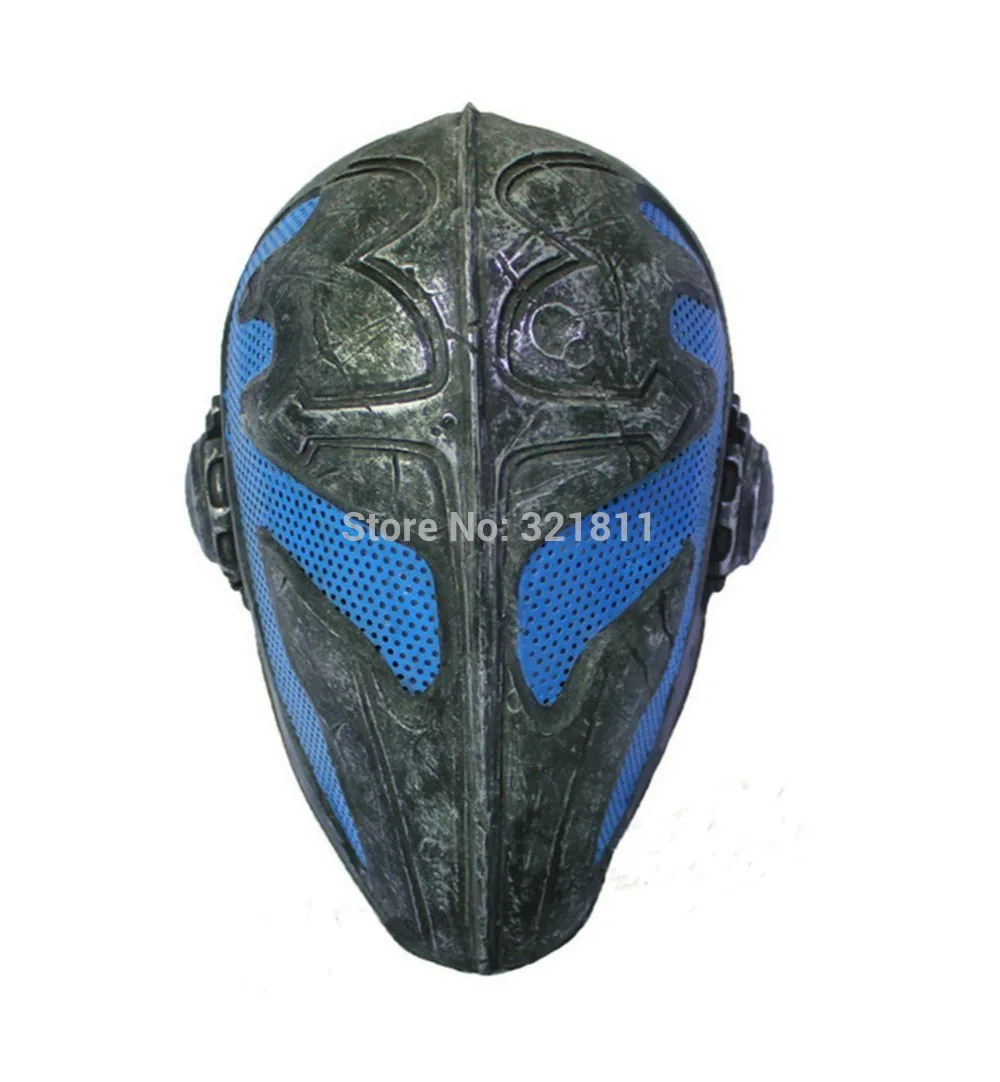 Knights Templar Airsoft Full Face Protection Paintball Maskin Party