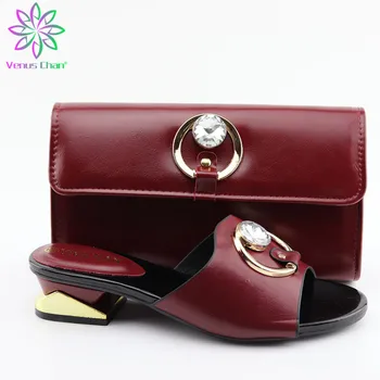

African Shoes and Bag Set for Party Women blue Color Italian Matching Shoes and Bag Set African Wedding Shoe
