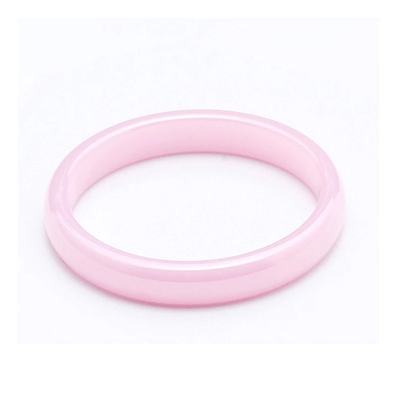 Jing Jiang 3 мм кольцо Белый Черный Синий Розовый модное простое ручное керамическое кольцо для женщин качественное Ювелирное кольцо подарок для женщины