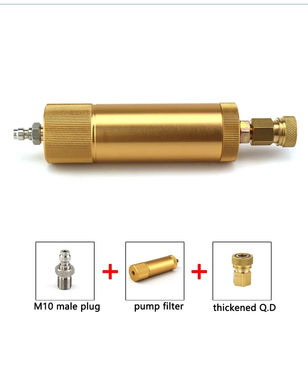 Насос высокого давления фильтр PCP Пейнтбол Airforce M10x1 40 МПа медный порошок фильтрующий элемент воздушный фильтр 50 см шланг давления M10x1