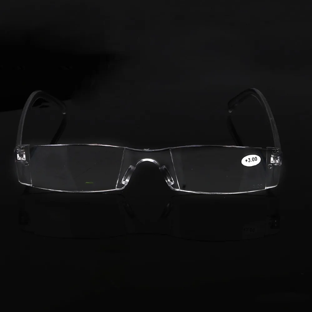 Диоптрические очки прозрачные без оправы для чтения 1 00 4 00|rimless reading glasses|reading