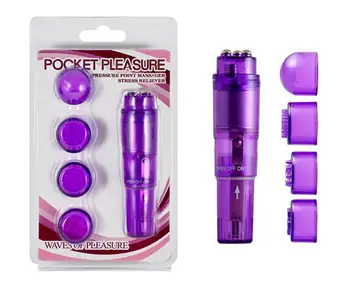 Mini AV Wand Vibrator Sex Toy Pocket Rocket Adult Product Massager for Sex Drop shipping 3
