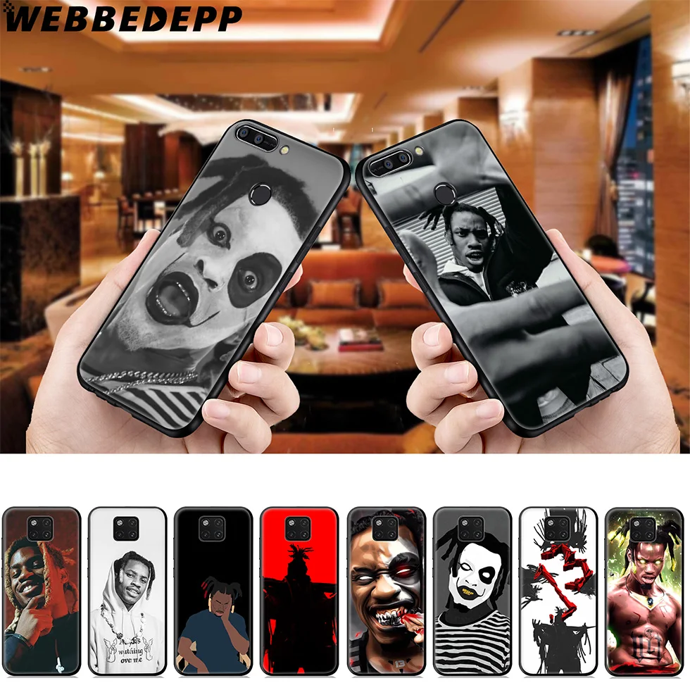 WEBBEDEPP Denzel Curry Rap Soft Case for Huawei Mate Honor 20 6A 7A 7C 7X 8 9 9X 10 View Lite Pro 30 |