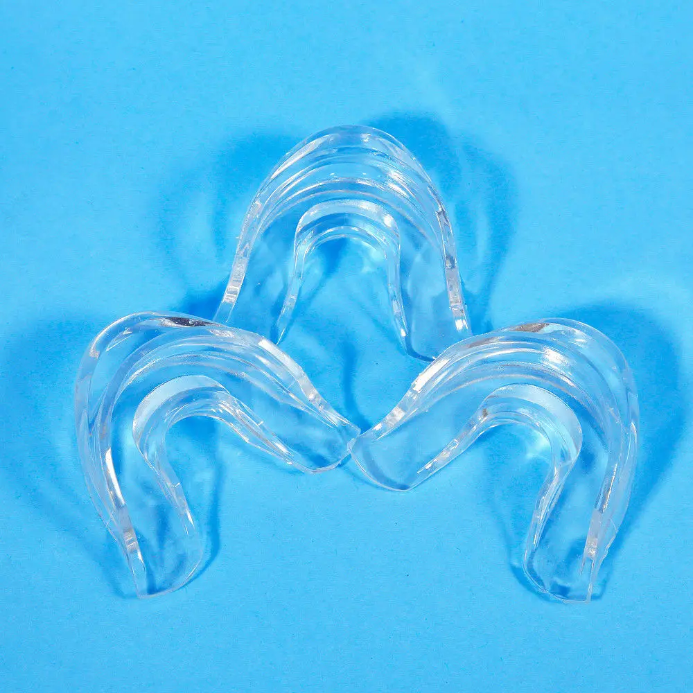 Dental Silicone Mouth Teeth White Whitening Bleaching Trays mouth teeth guard 3 pcin Teeth