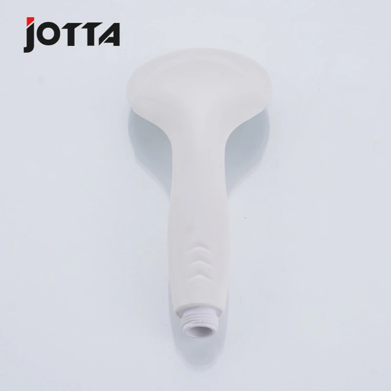 White single-function anti-fall handheld sprinkler head pressurized shower head water-saving cold and hot ABS sprinkler head White single-function anti-fall handheld sprinkler head pressurized shower head water-saving cold and hot ABS sprinkler head