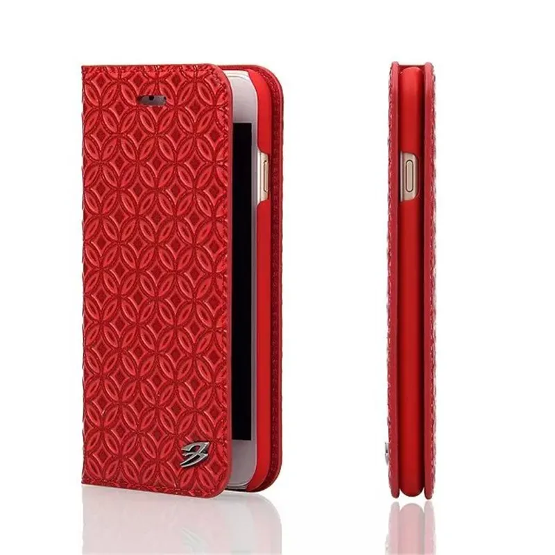 Скромный чехол из натуральной кожи чехол для iPhone 6 S, Ретро кошелек с монетками, флип-чехол из натуральной кожи для Apple iPhone 6 4,7, чехлы для сумок - Цвет: Red for iPhone 6 6S