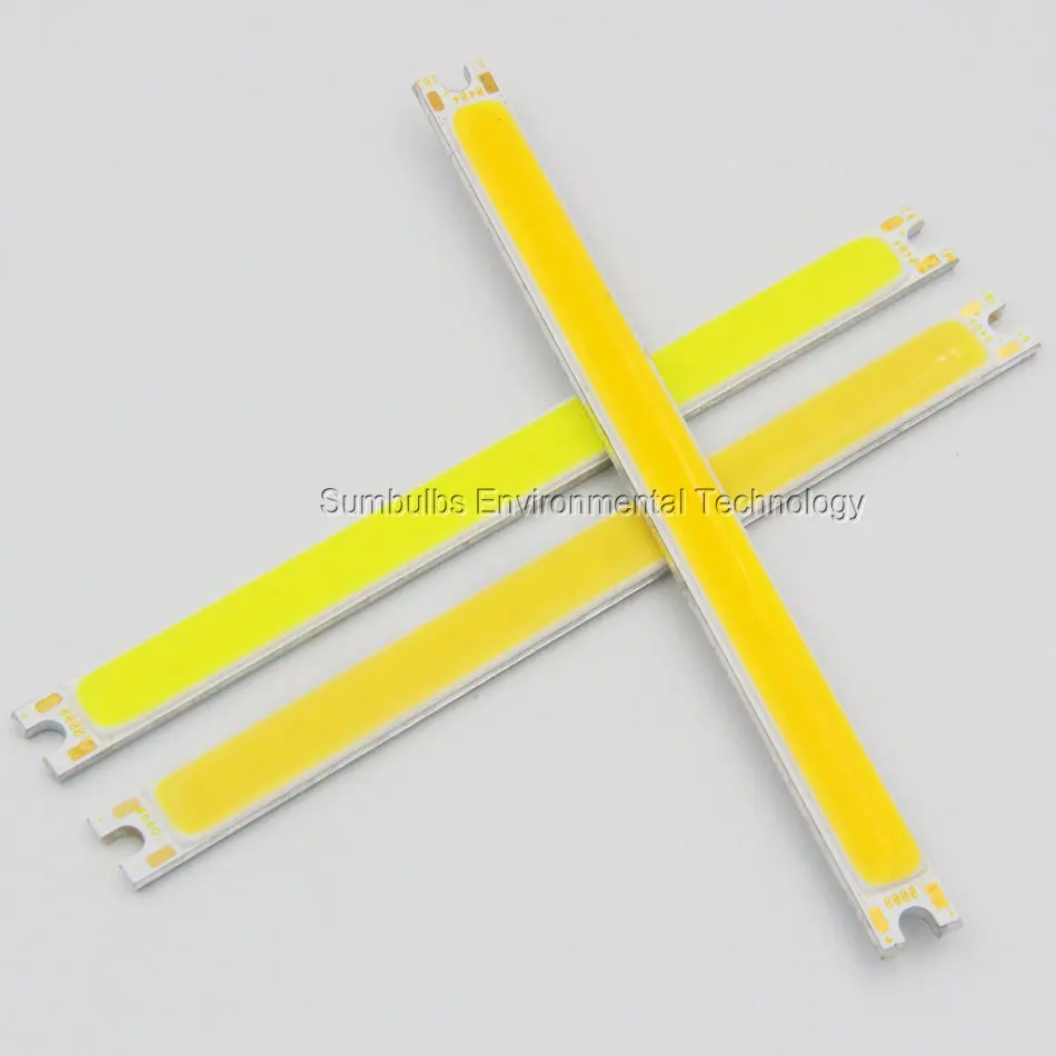100x8mm cob strip led light source diy led lighting bar warm nature cold white (4)
