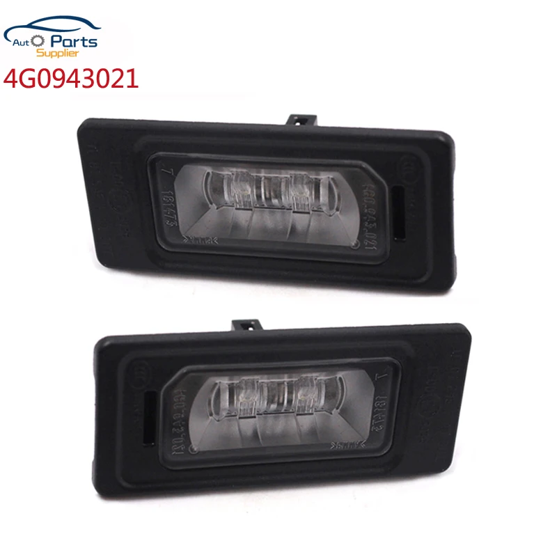 

2PCS/Lot LED License Plate Lamp For Audi A1 A3 A4 A5 A6 C7 A7 Q3 Q5 2010-2014 4G0943021