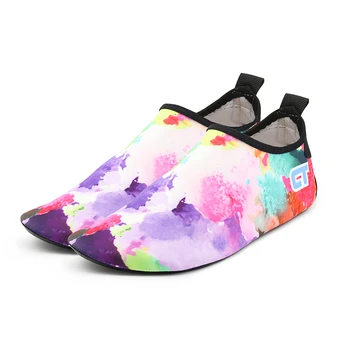 

MSMAX Women Water Shoes Anti-slip Quick Drying Sneakers Men Outdoor Upstream Shoes For Swimming Pool Unisex Flat Soft Sandals