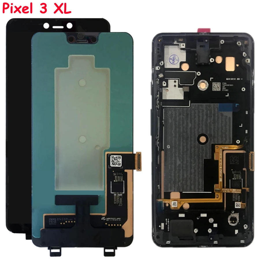 6," для Google Pixel 3 XL ЖК-дисплей кодирующий преобразователь сенсорного экрана в сборе Замена+ инструменты для Google Pixel 3 ЖК-дисплей 5,5"