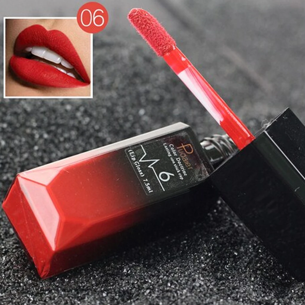 Hot Sale Pudaier Attractive Lipstick Cosmetic For the Lips Long Lasting Liquid Lipstick Matte Silky Lip gloss Hot Sale Pudaier Attractive Lipstick Cosmetic For the Lips Long Lasting Liquid Lipstick Matte Silky Lip gloss