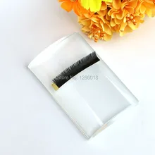 Новое поступление ресницы расширение инструмент U-Форма Кристалл Стекло клей поддон 50 шт./лот