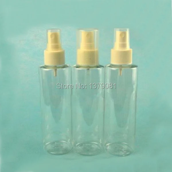 150ml Clear Spray bottles sprayer bottle Flat Shoulder Mist Travel