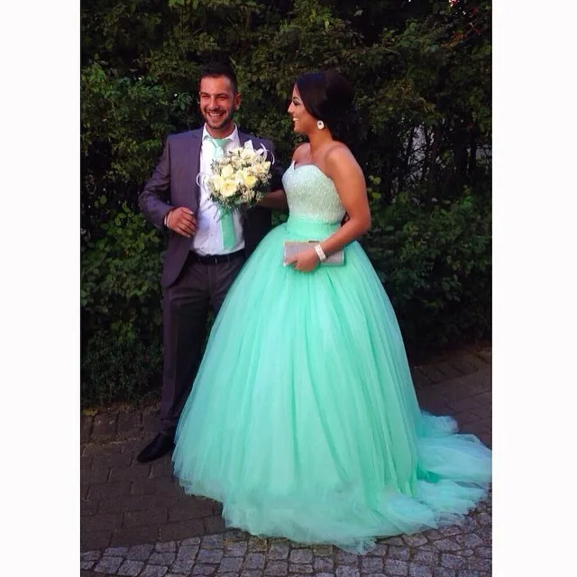 

GTS678 Hot Sell Sexy Ball Gown Crystal Sweetheart Women Elegant Beautiful Unique Mermaid Long Turquoise Prom Dresses Sale 2015