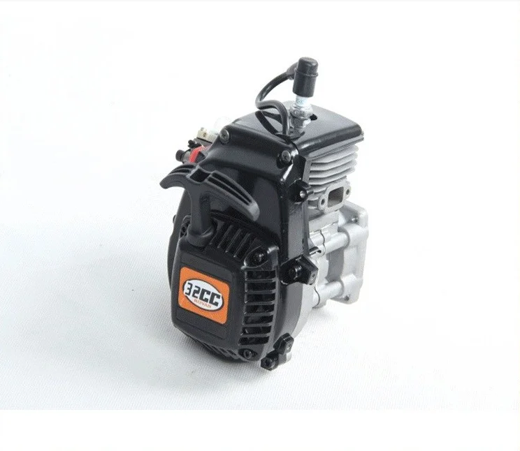 R320 32CC four bolt engine with Walbro carburetor NGK spark plug For 1 5 HPI Baja