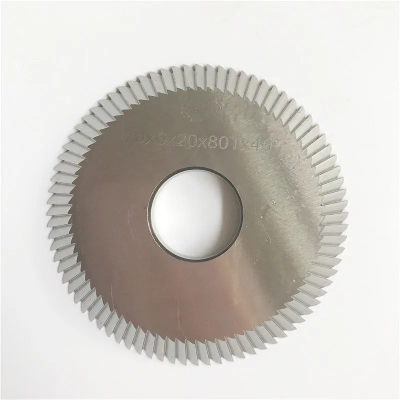 Фреза из быстрорежущей стали с плоским GL 333A 811 888 угол резак ключа 70x6x20 для GLADAID копировально-фрезерный станок для обработки замочных ключей [один кусок]