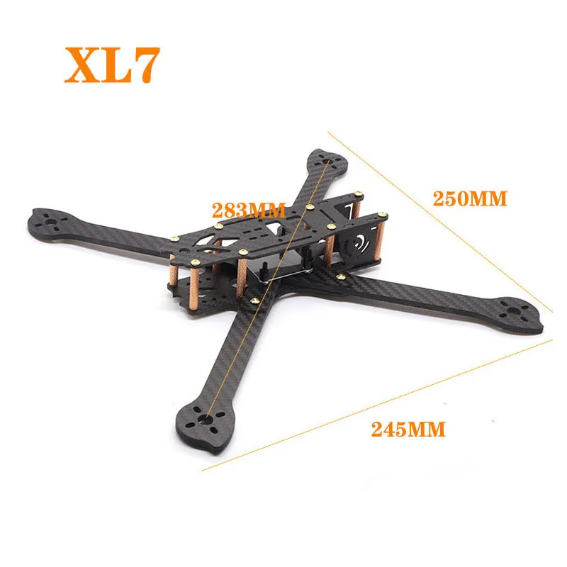 HSKRC 3K углеродного волокна XL5 V2 232 мм XL6 283 XL7 294 XL8 360 True X 5 6 7 8 дюймов FPV рама для