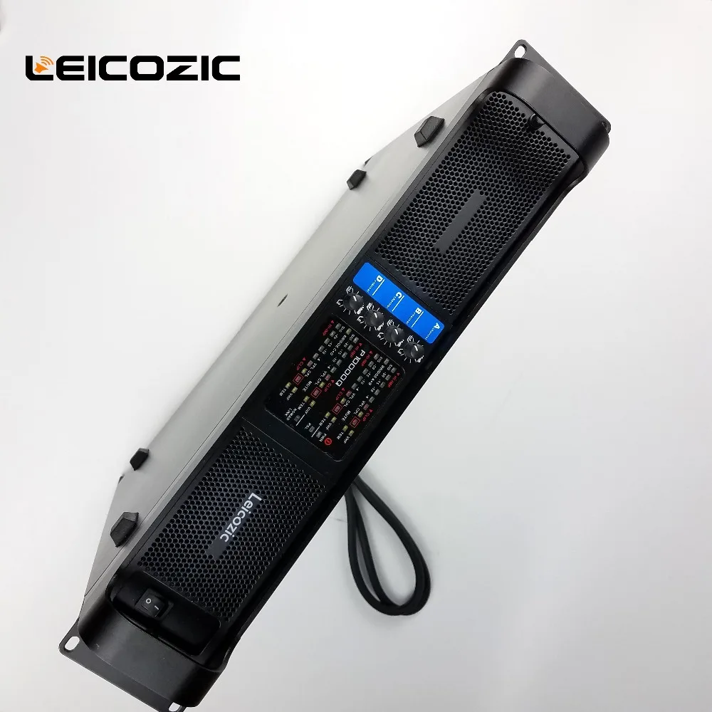 Leicozic 2500W 10000q 4 канала Мощность усилитель класса td линейного массива усилитель аудио profesional сценический усилители dj оборудование