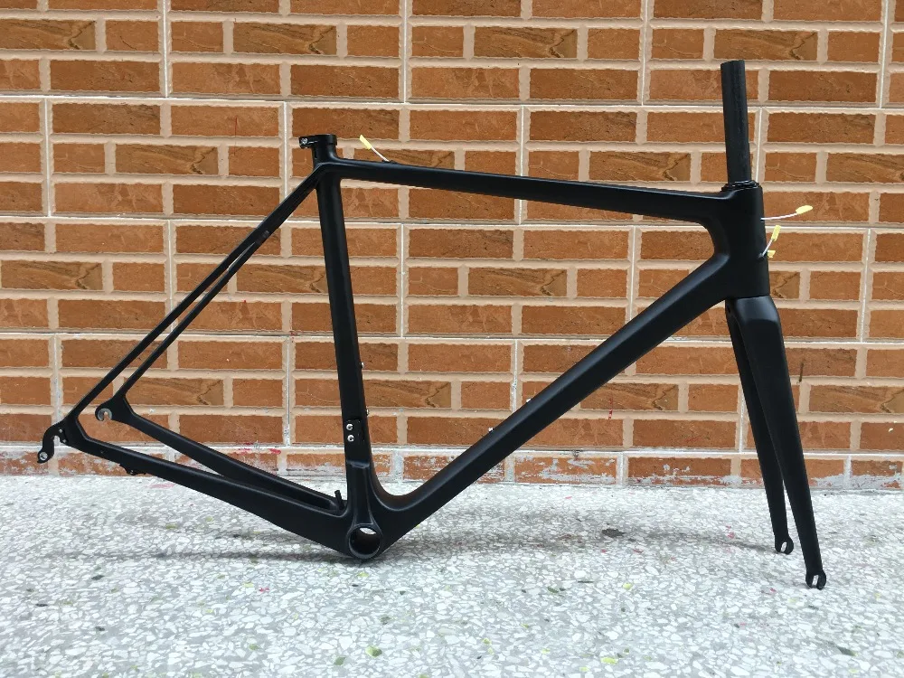 Perfect classic design FASTERWAY PRO full black with no logo carbon road bike frameset:carbon Frame+Seatpost+Fork+Clamp+Headset,free ems 2